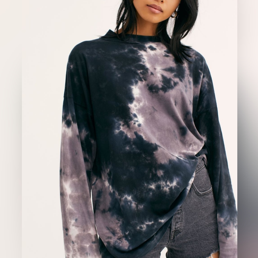Be free tie dye top